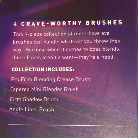 LAST 1! MORPHE - Eye Need It, 4 Pc Brush Set - Picture 5 of 9